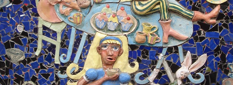 overnewton 2011 Alice in Wonderland Ceramic murals