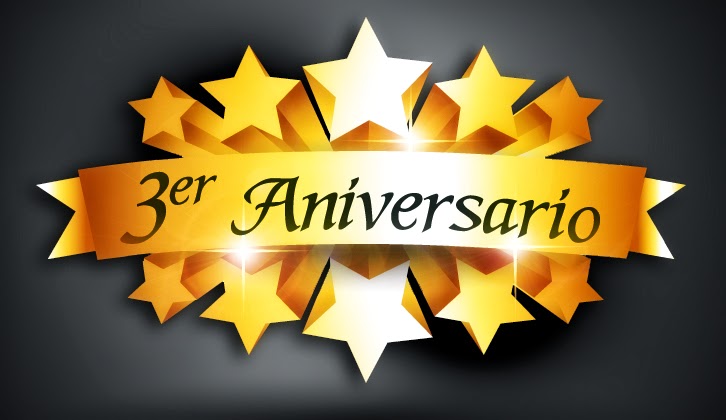 Image result for gif de feliz tercer aniversario