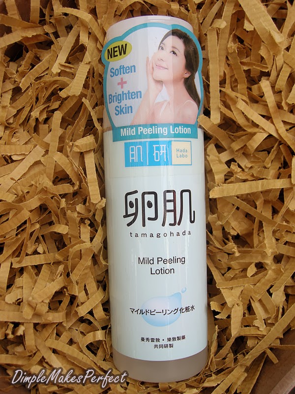 Review Hada Labo's Mild Peeling Lotion