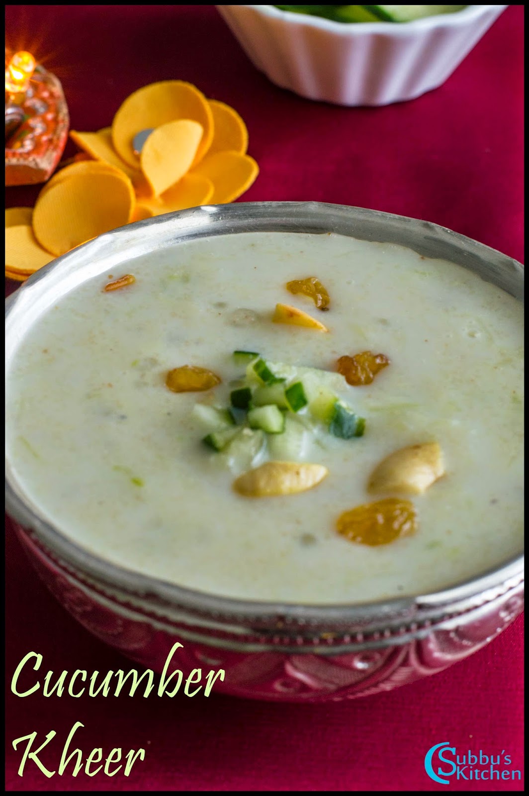 Cucumber Kheer Recipe | Vellarikkai Payasam Recipe Cucumber Kheer Recipe | Vellarikkai Payasam Recipe