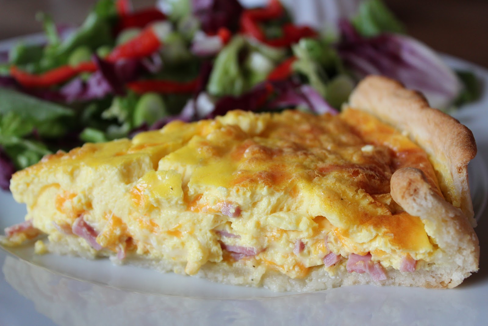 quiche lorraine oppskrift trines matblogg