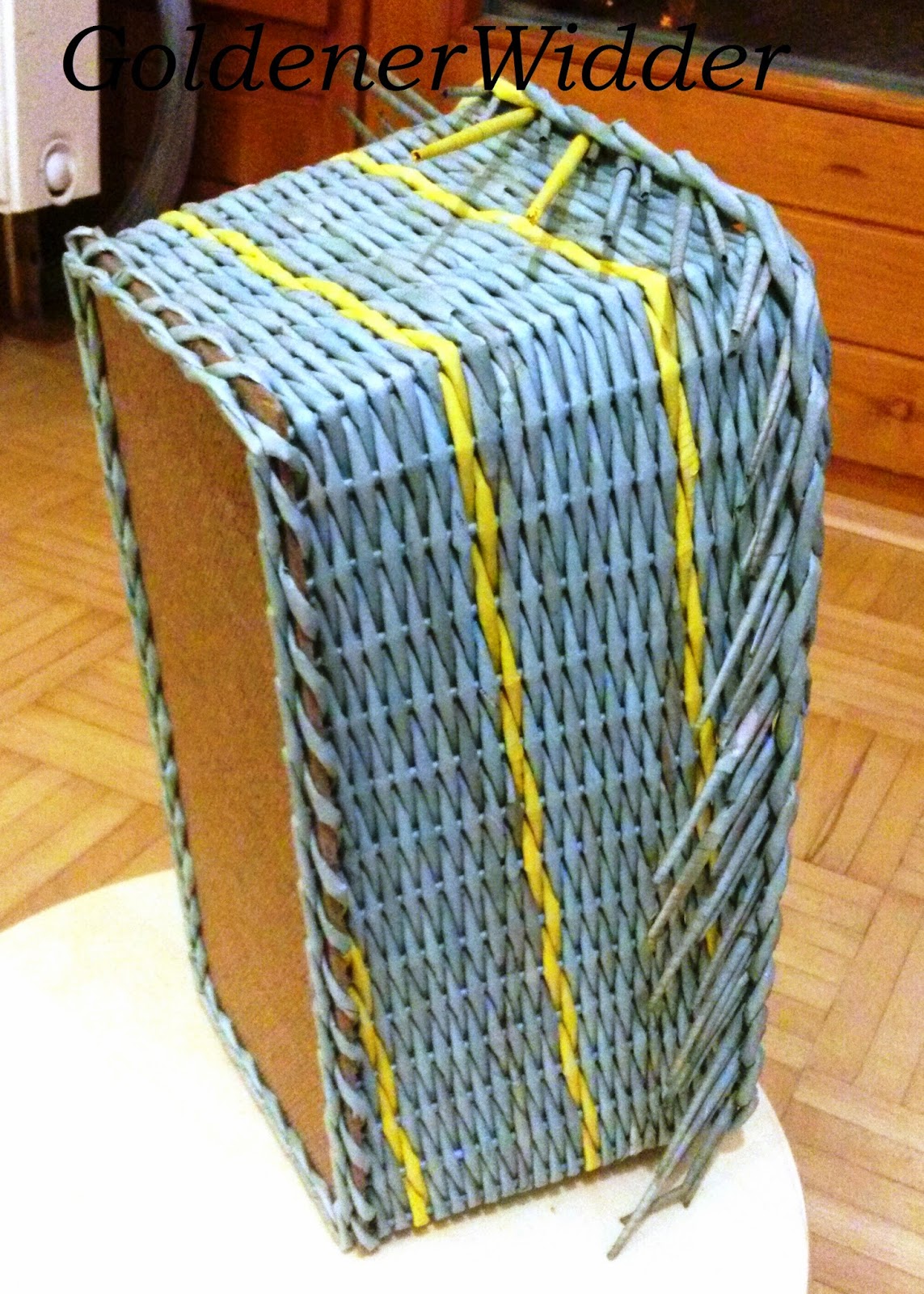 Короба из газетных трубочек мастер класс с пошаговым фото Короба из газетных трубочек мастер класс с пошаговым фото