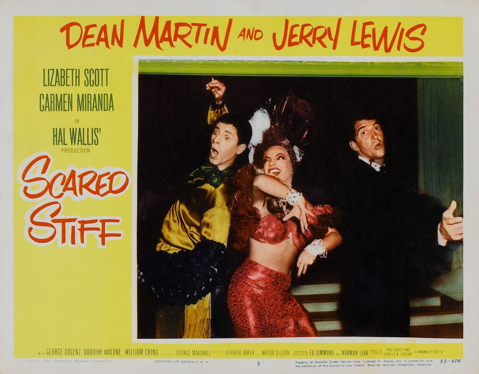 scared stiff