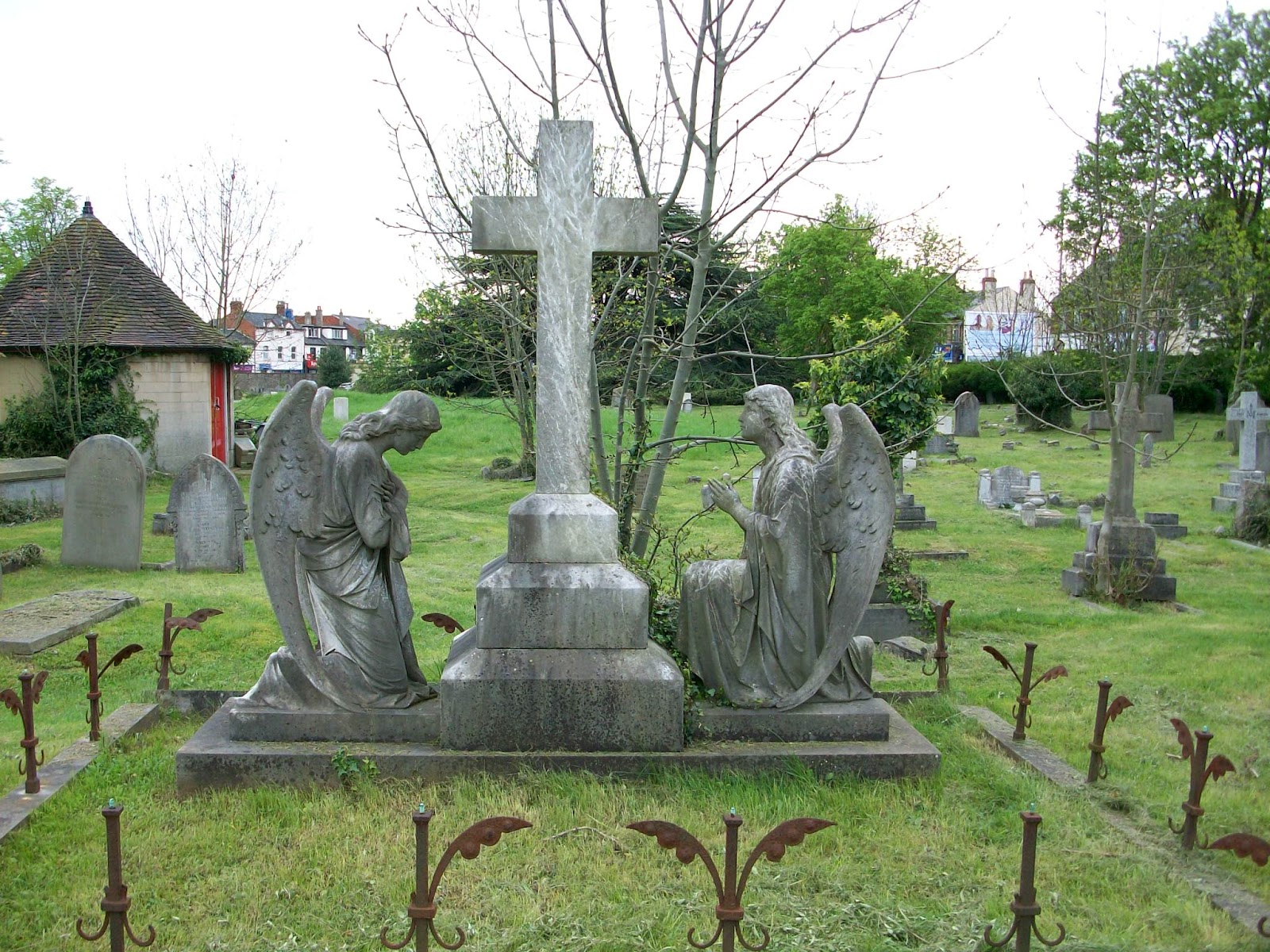 The cemetery at Cemetery Junction Ticking to a Different Tock