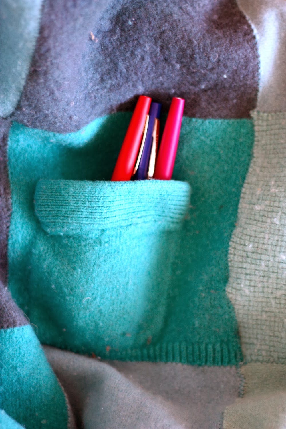 ben and birdy FeltedWool Blanket Tutorial