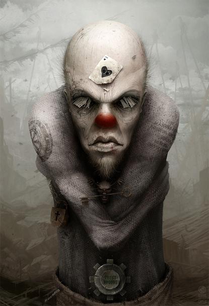 anton semenov ilustrações pesadelos sombrias