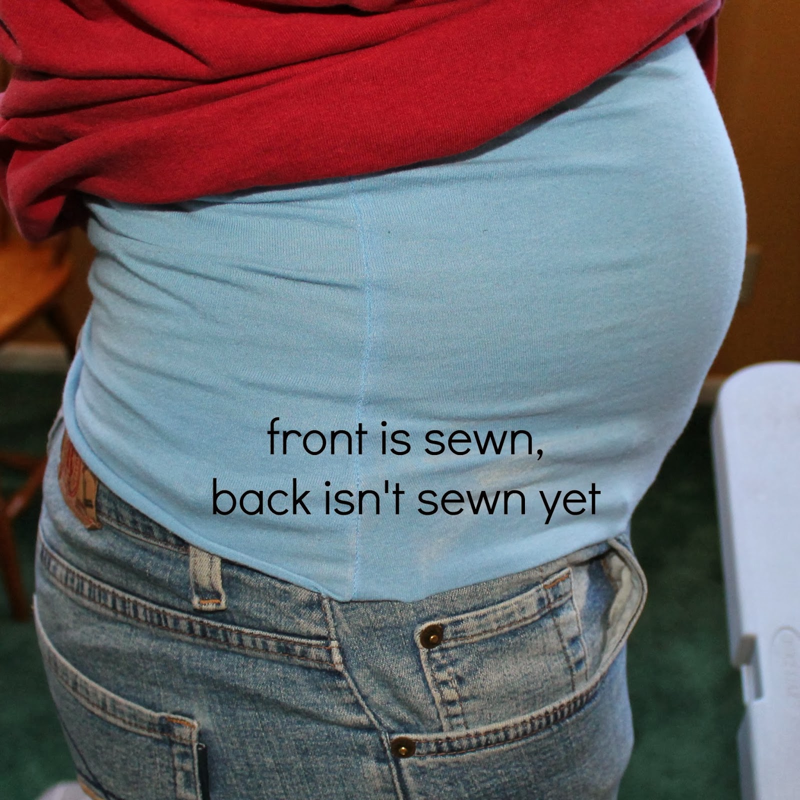 No Need Of Spoil How to Turn Jeans Into Maternity Jeans