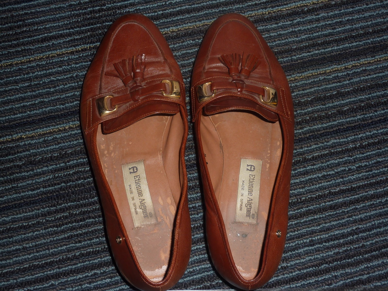 BASKING AND BAKING Grandpa shoes