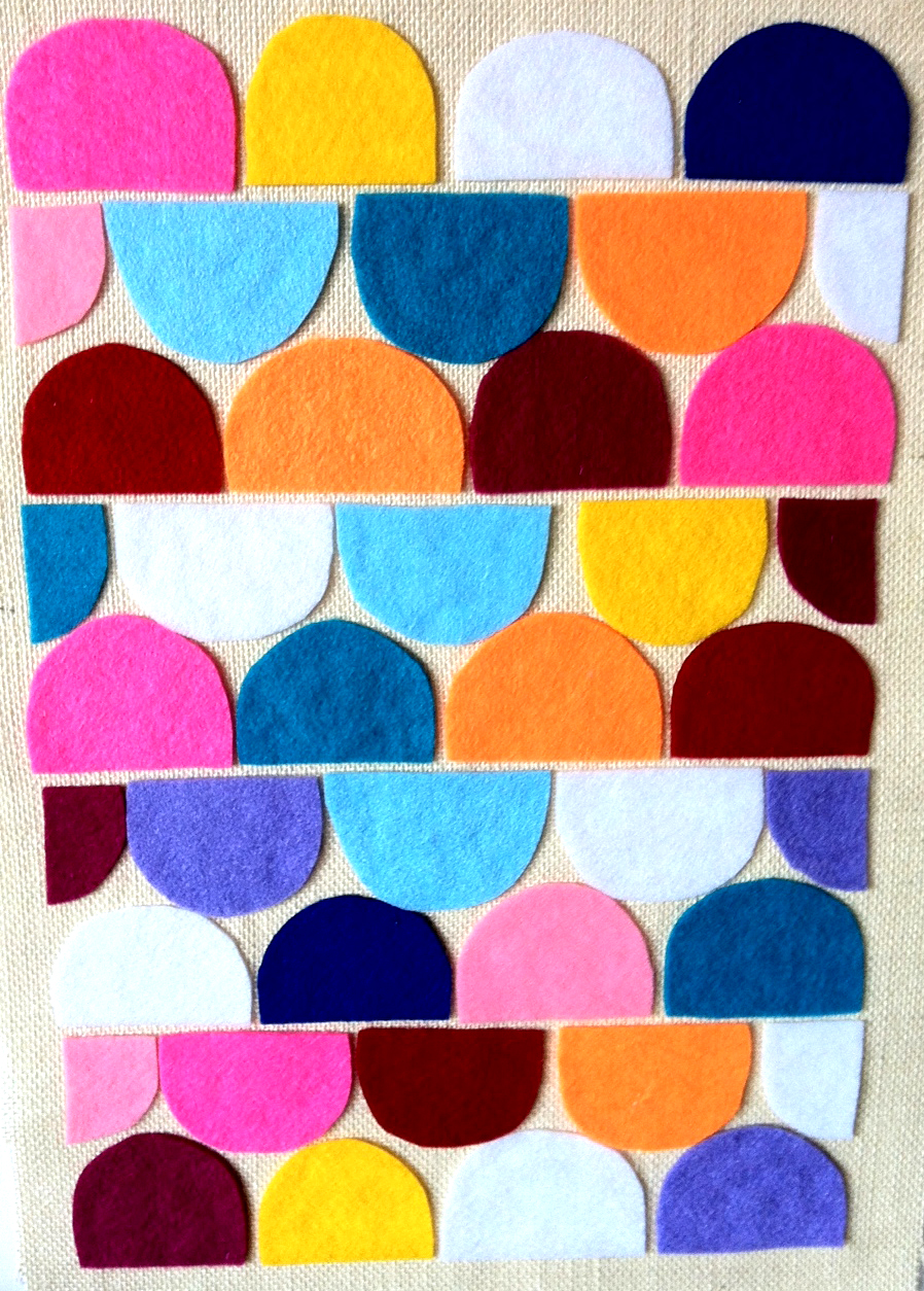 Sweet Mary Felt Wall Art