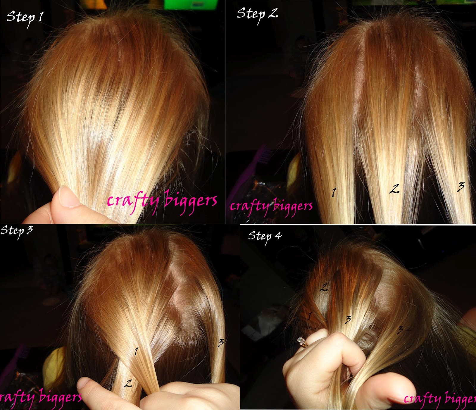 Crafty Biggers: French Braid How-To