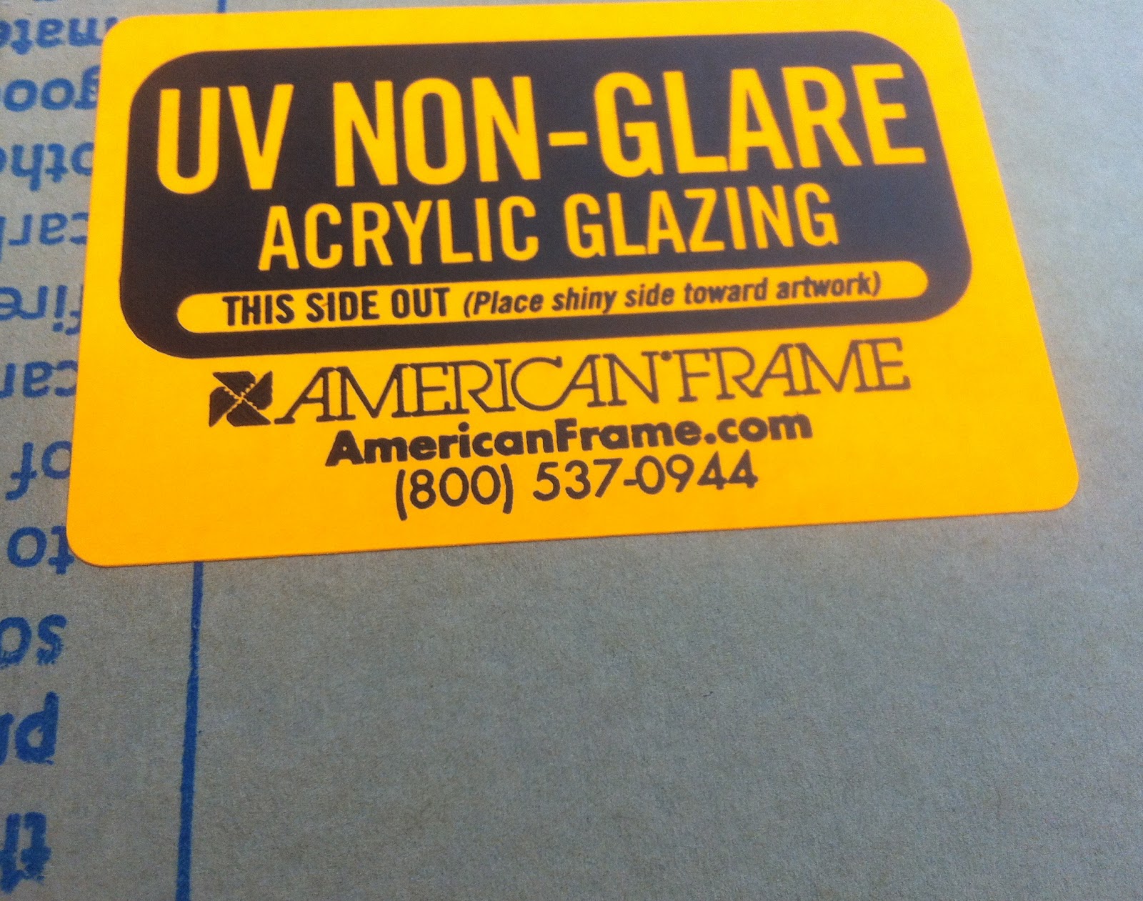 Picture Framing Blog A Good Frame of Mind Ask Mike AntiReflective