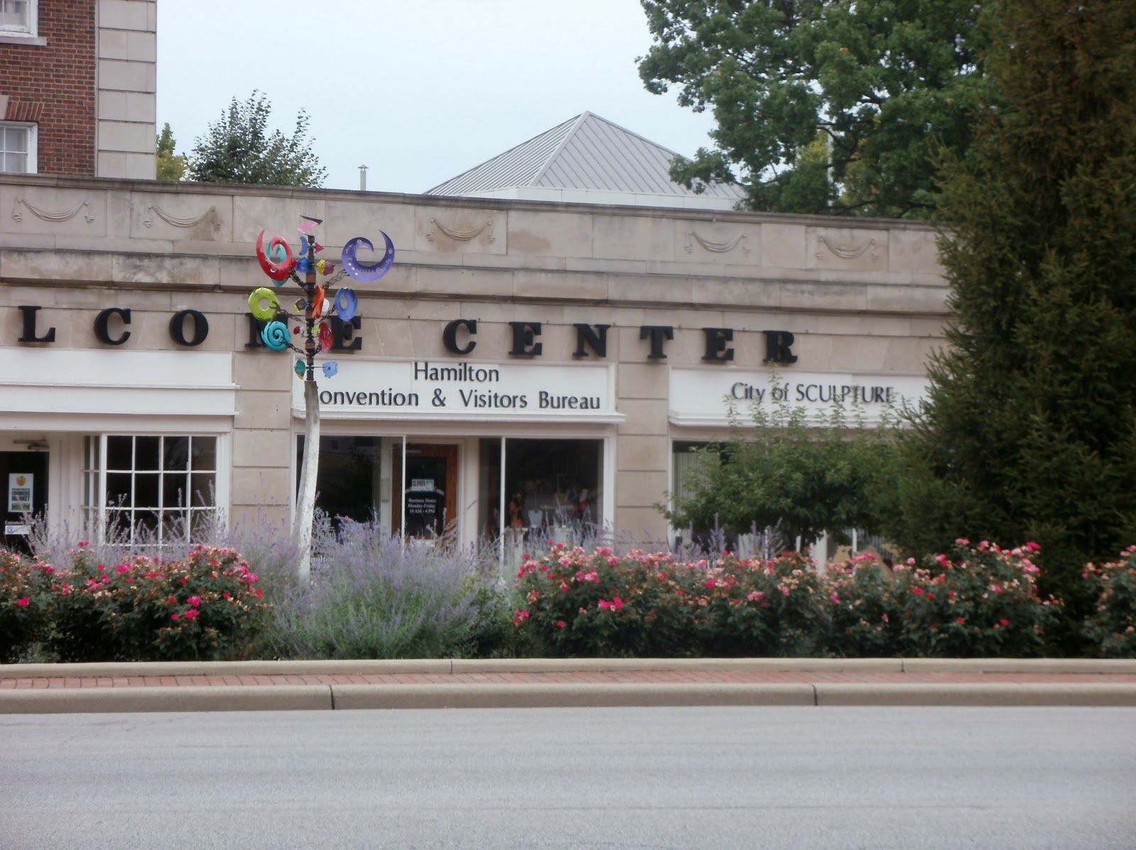 Browsing Through Books Hamilton, Ohio City of Sculpture