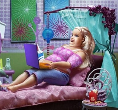 La muñeca de tus sueños: Barbie Barbie+obesa