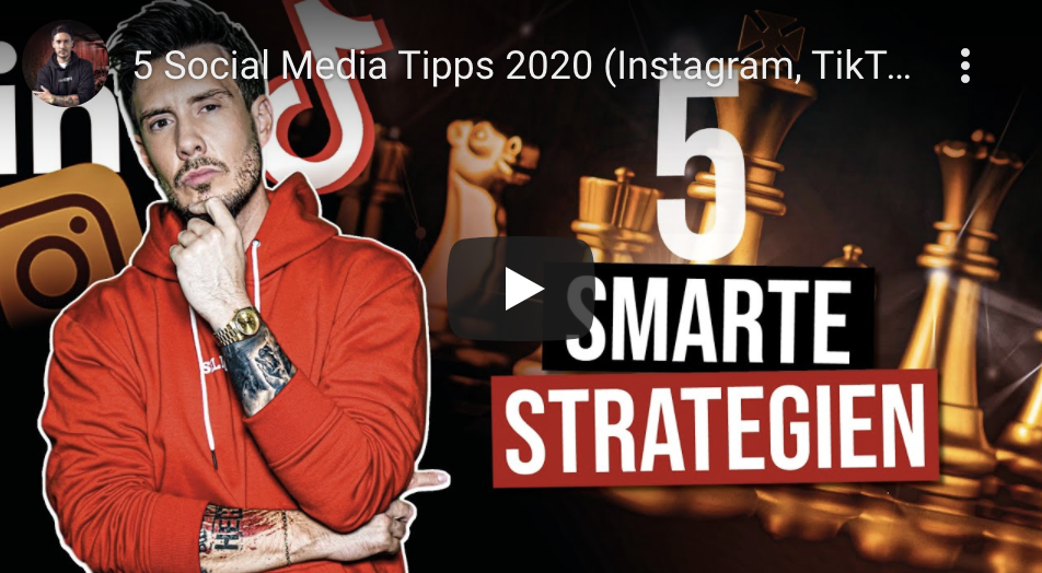 5 SOCIAL MEDIA TIPPS 2020 (INSTAGRAM, TIKTOK  CO