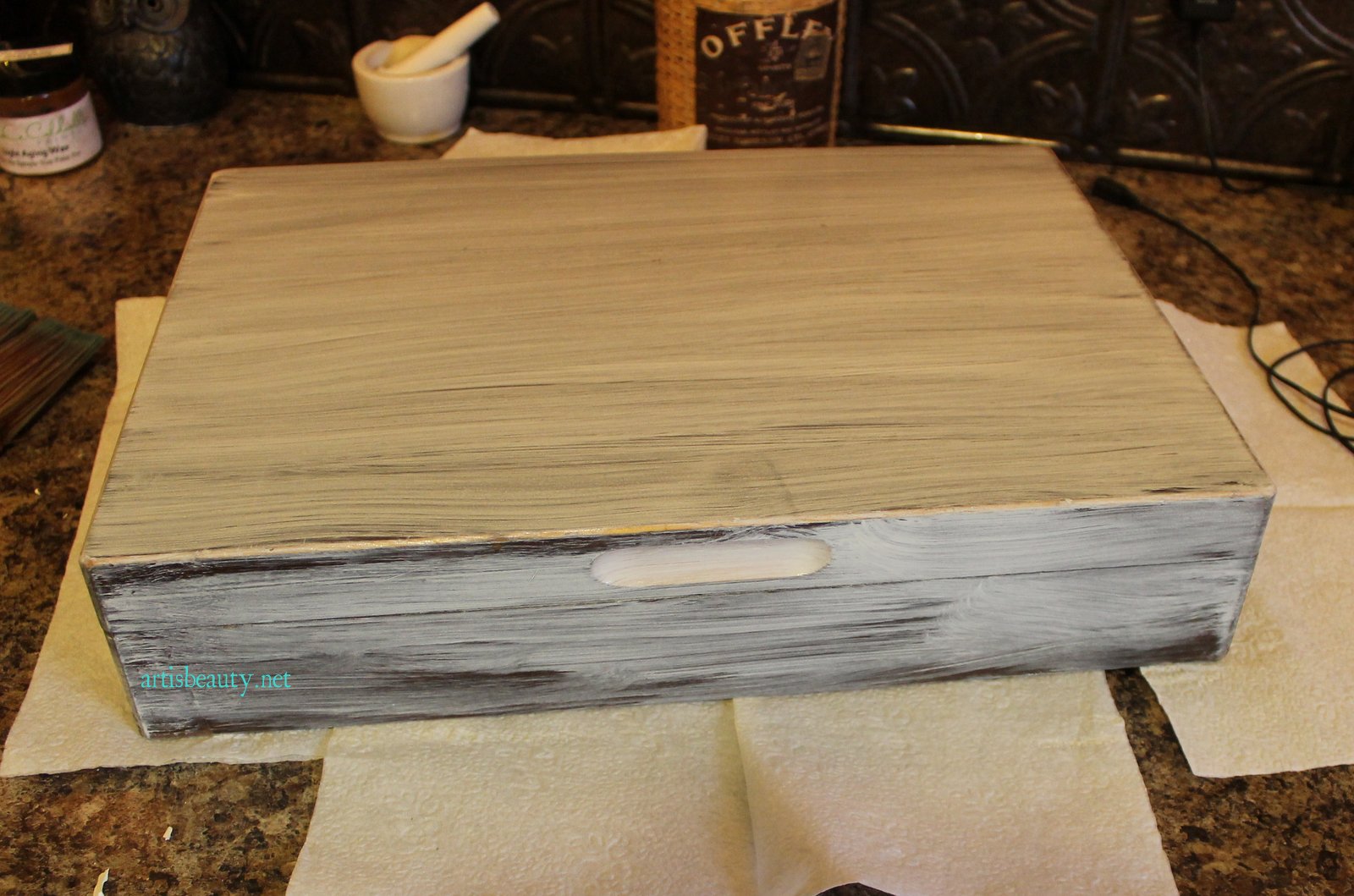 ART IS BEAUTY Image transfer to wood using Iron on Paper