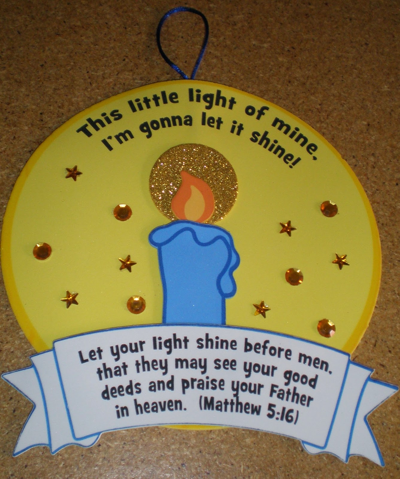 This Little Light of Mine Sign Craft Kit Sunday school crafts, Sunday