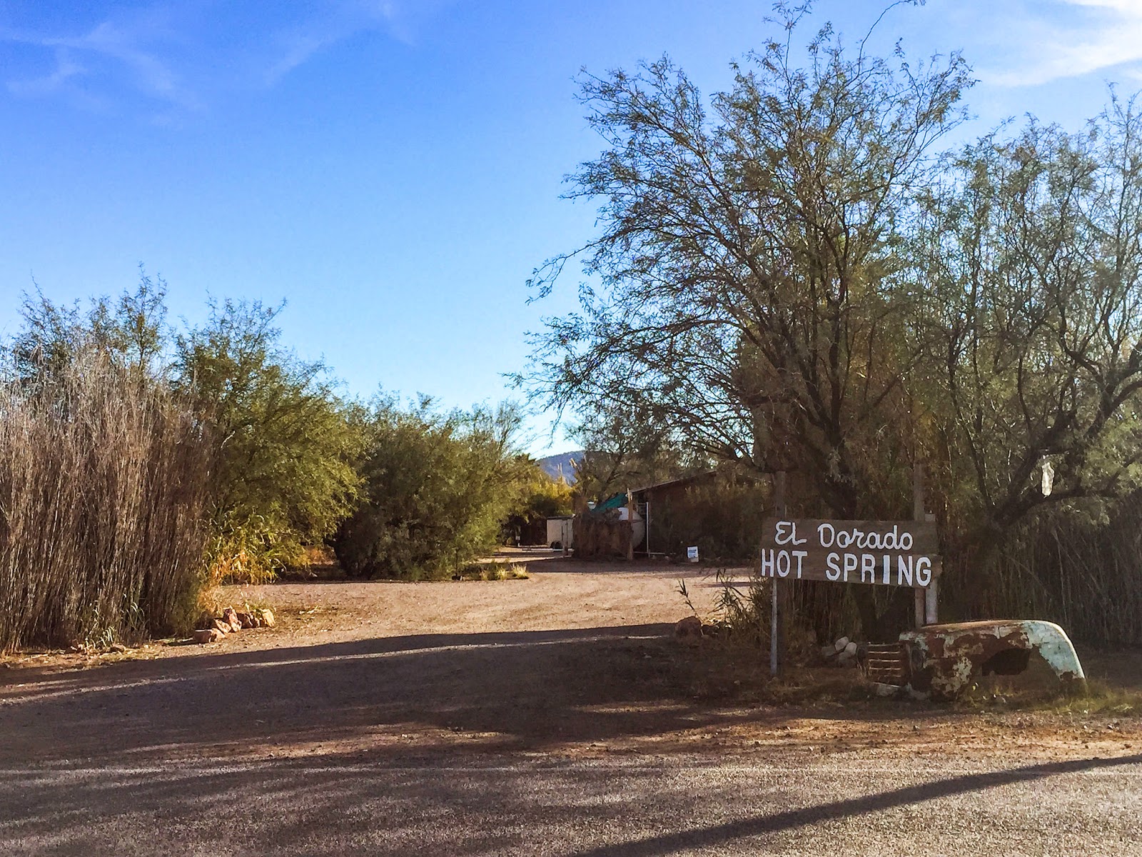 El Dorado Hot Springs In Tonopah Arizona Desert View Pool First