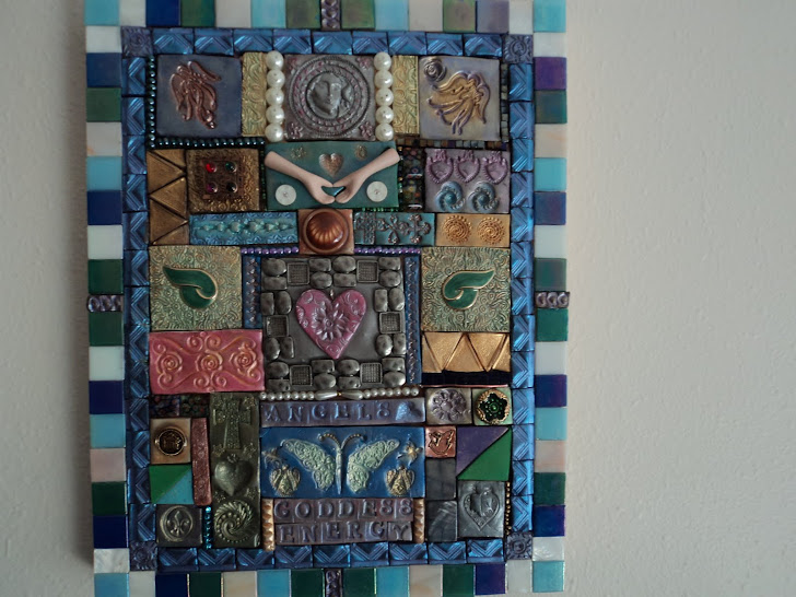 my first mosaic wall hanging