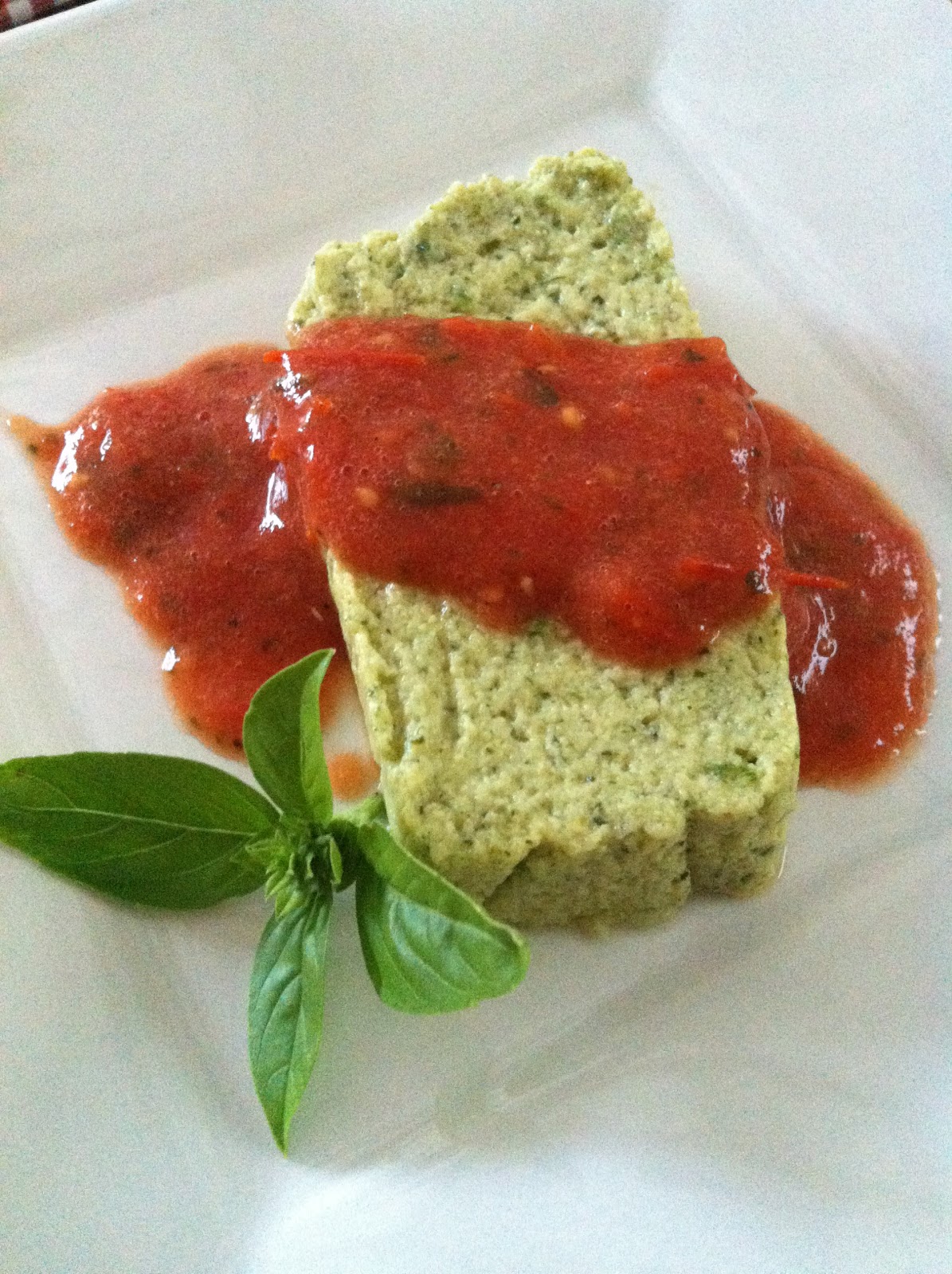 Du Piano A L Assiette Flan De Courgettes Chaud Froid