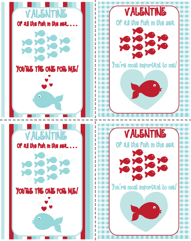 Free Valentine Of All The Fish In The Sea