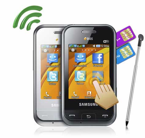 samsung champ dual sim. Trend of mobile phone 2 SIM 2