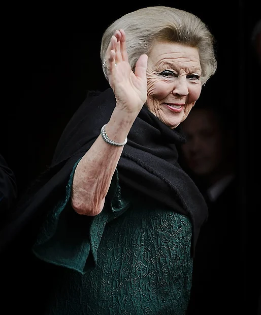 King Willem Alexander and Queen Maxima, Princess Beatrix, Princess Mabel, Princess Laurentien and Prince Constantijn of the Netherlands attend the 2015 Prince Claus Awards at the Royal Palace