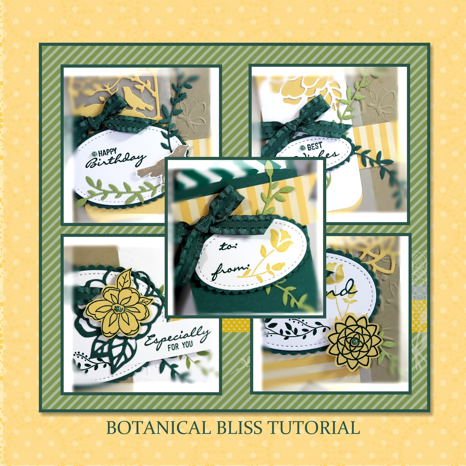 August 2018 Botanical Bliss Tutorial