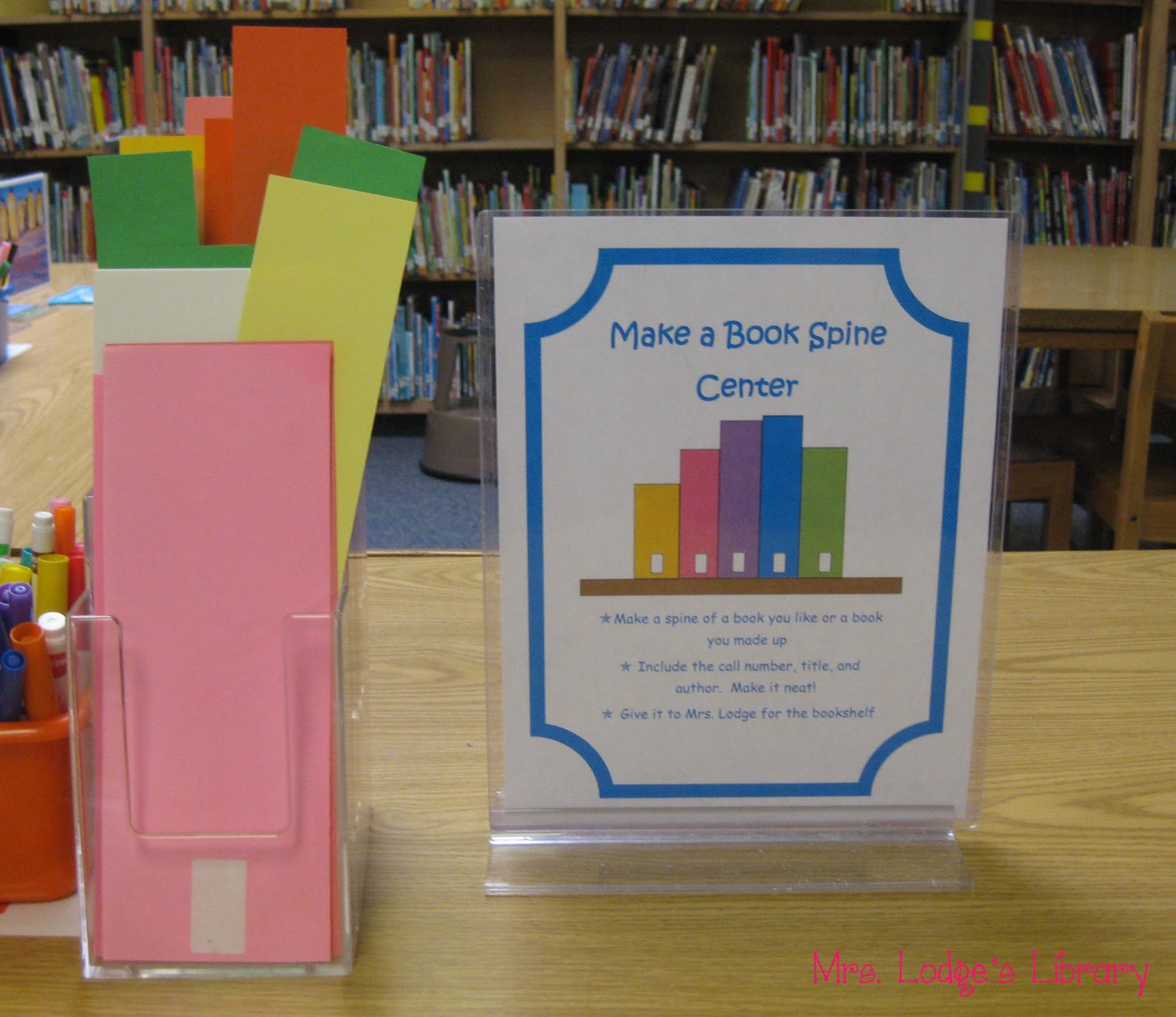 book spine center mrs lodge s library