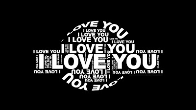 Dark artistic love wallpaper - i love you wallpaper