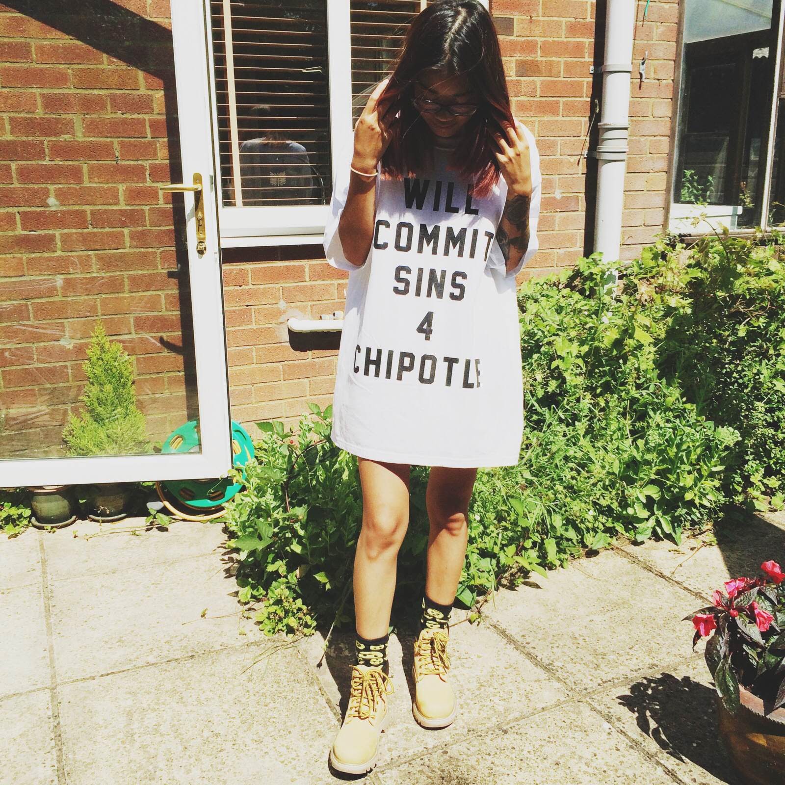 I DRESS MYSELF Will commit sins 4 Chipotle