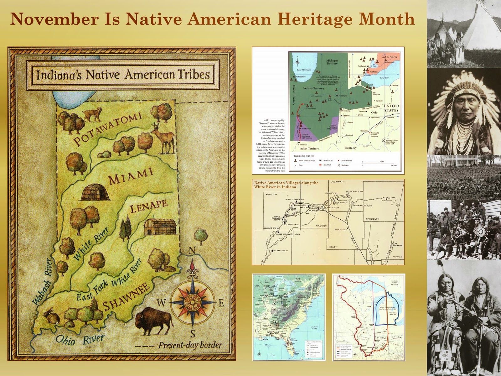 GIS Research and Map Collection Native American Heritage Month Map