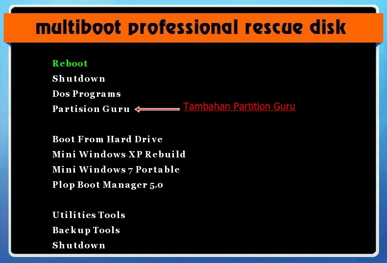 Hirens BootCD 152 - All in one Bootable CD wwwhireninfo