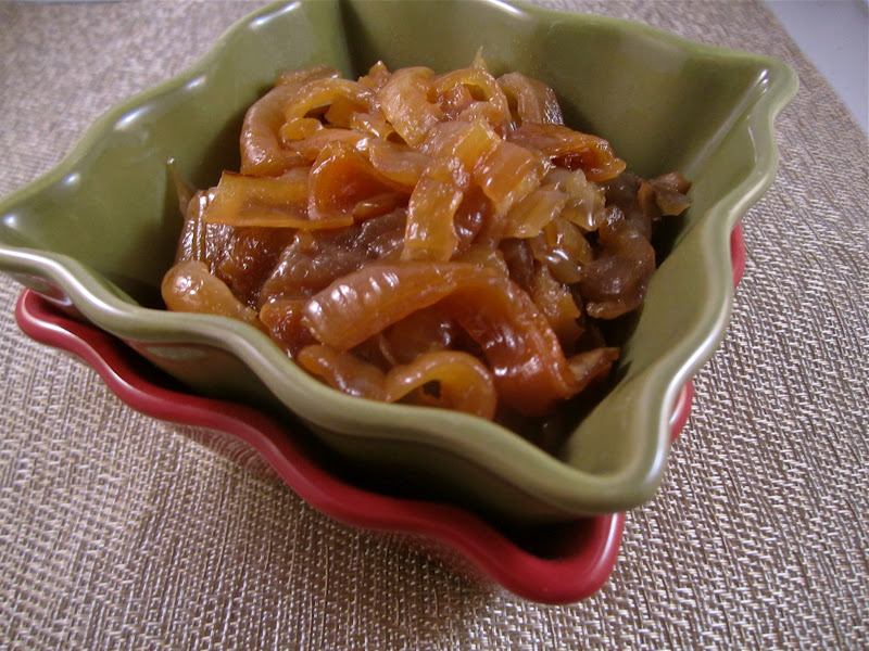 Stephanie Cooks Crockpot Caramelized Onions