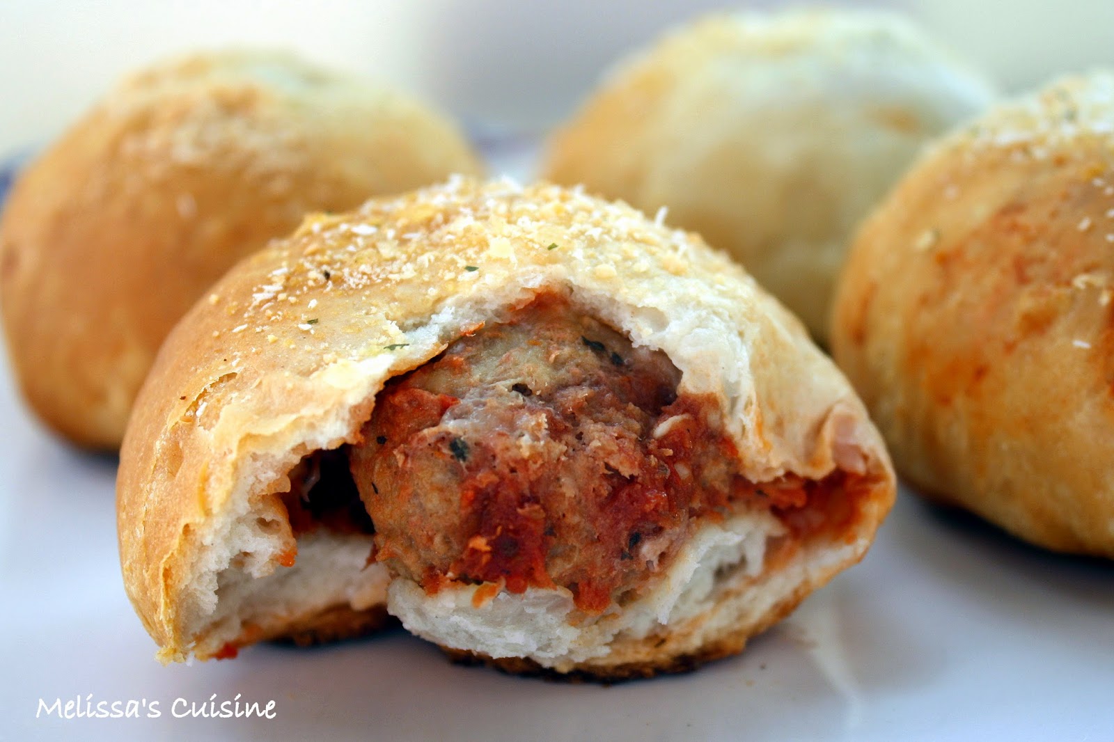 Melissa's Cuisine Meatball Stuffed Rolls