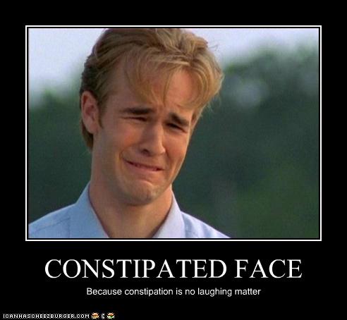 constipation face
