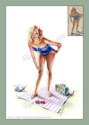 Immagini Di Pin Up Personalizzate Bozzetti Et Disegni Di Moda Di Igor Lukyanov