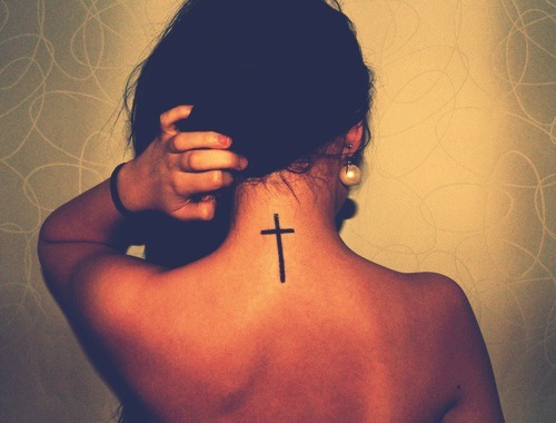 2. Cross Tattoos With Names for Women - wide 5
