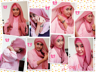 tutorial hijab paris 2013 simple