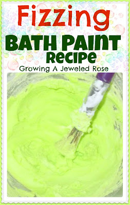 Fizzing Bath Paint recipe