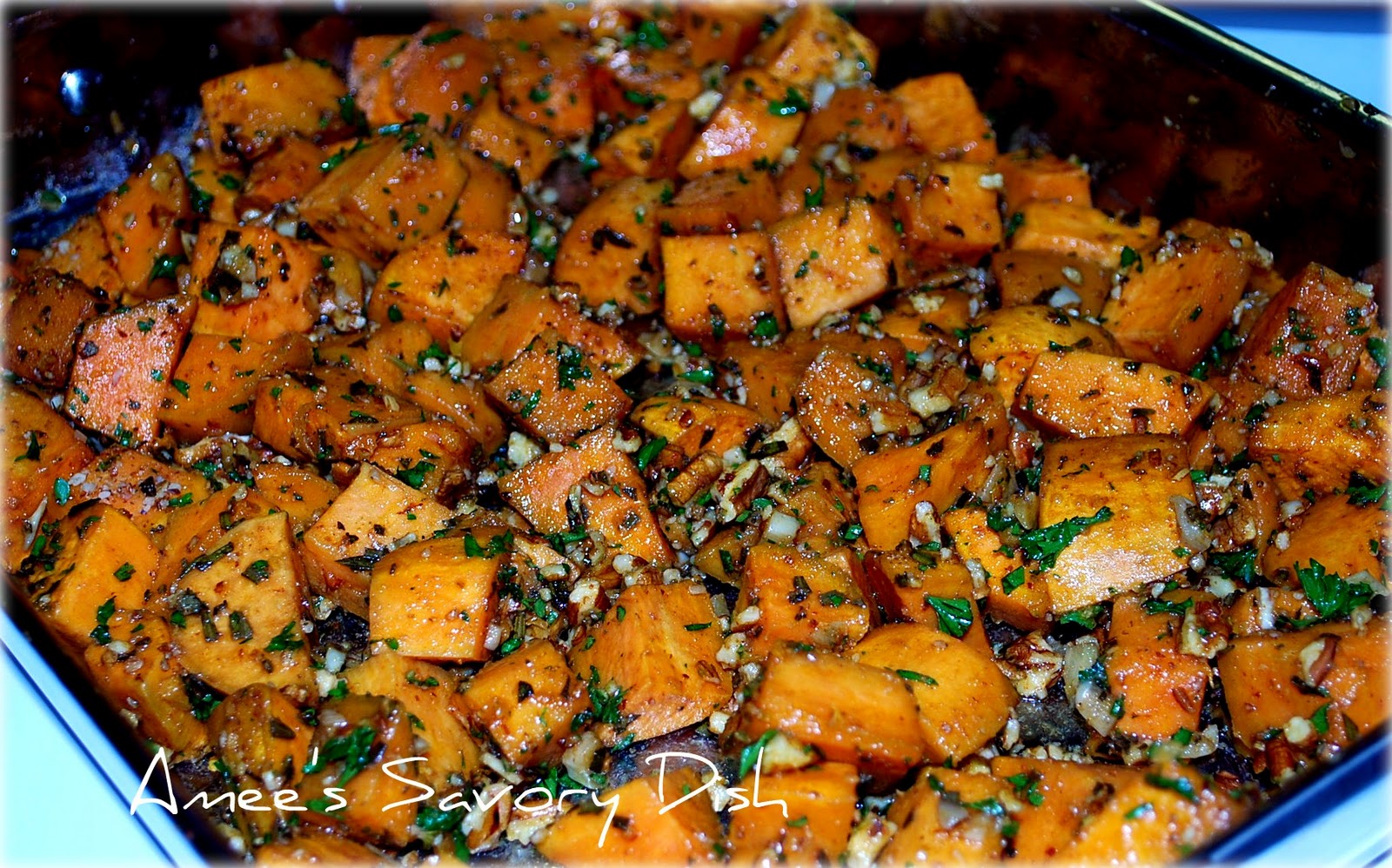 Rosemary Roasted Sweet Potatoes Amee's Savory Dish