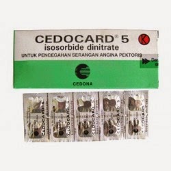DOSIS OBAT CEDOCARD Tablet (Isosorbide Dinitrate) DOSIS OBAT CEDOCARD Tablet (Isosorbide Dinitrate)