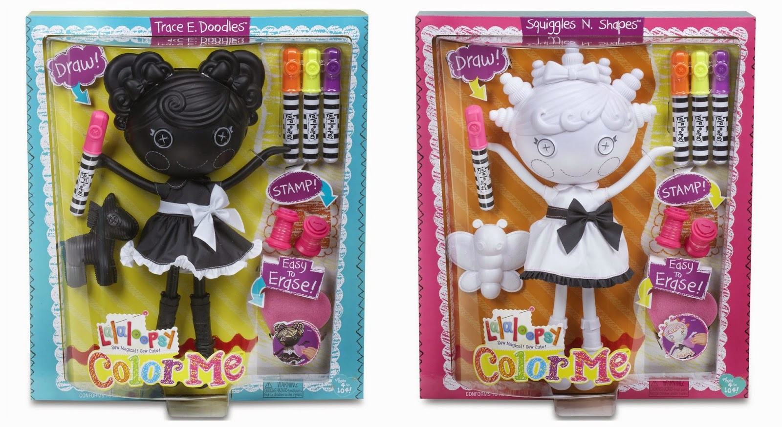 lalaloopsy trace e doodles