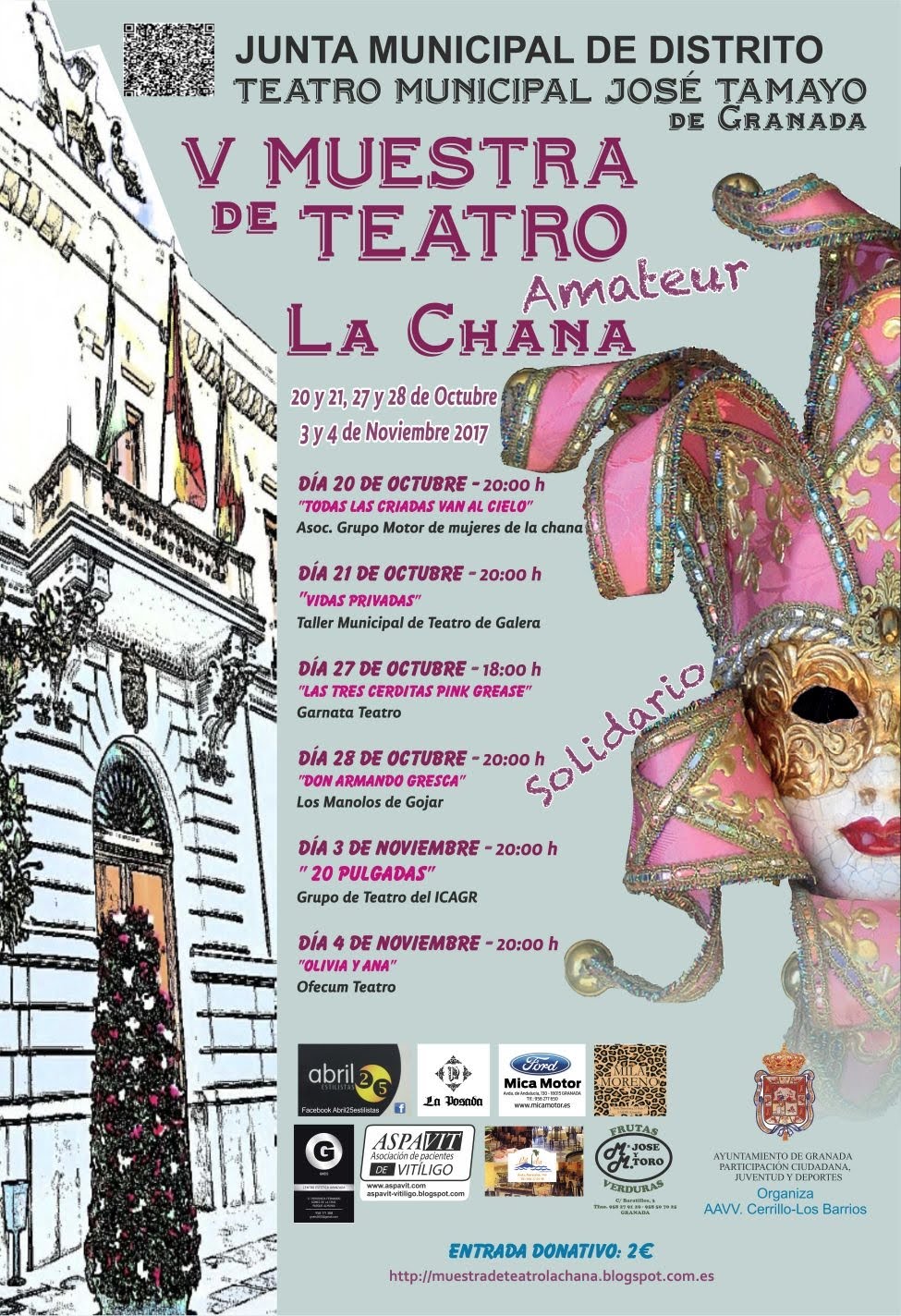 V Muestra de Teatro Amateur La Chana 2017