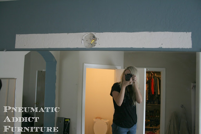 Pneumatic Addict : Bathroom Upgrade Part 1: Splitting the Vanity Light