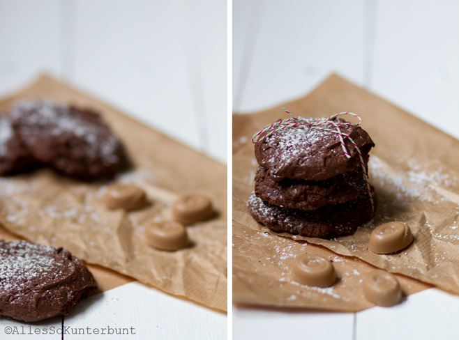 Karamellkekse Karamellcookies