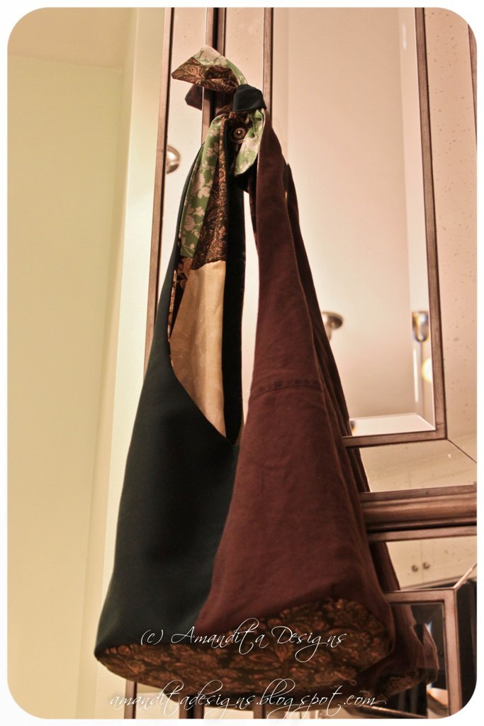 Amandita Designs Reversible Hobo Bag Tutorial