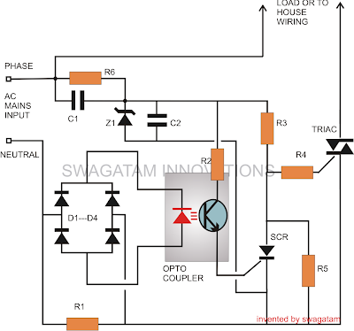 Hobby Electronic Circuits: Mains AC Short Circuit Breaker