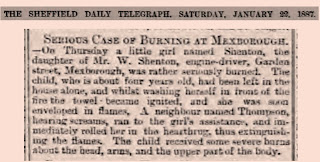 Sheffield Daily Telegraph Saturday 22nd January 1887