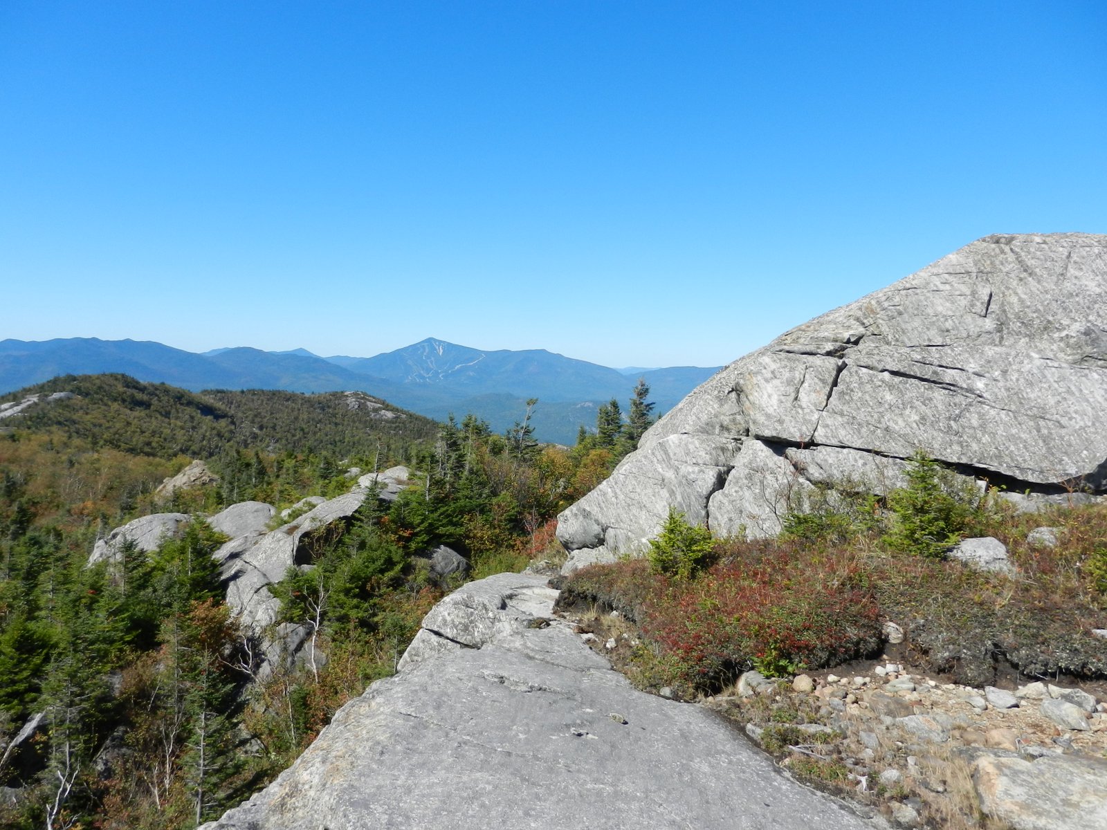 Off on Adventure Jay Mountain Upper Jay, NY 9/16/12