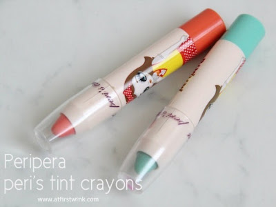 Peripera peri's tint lip crayons review